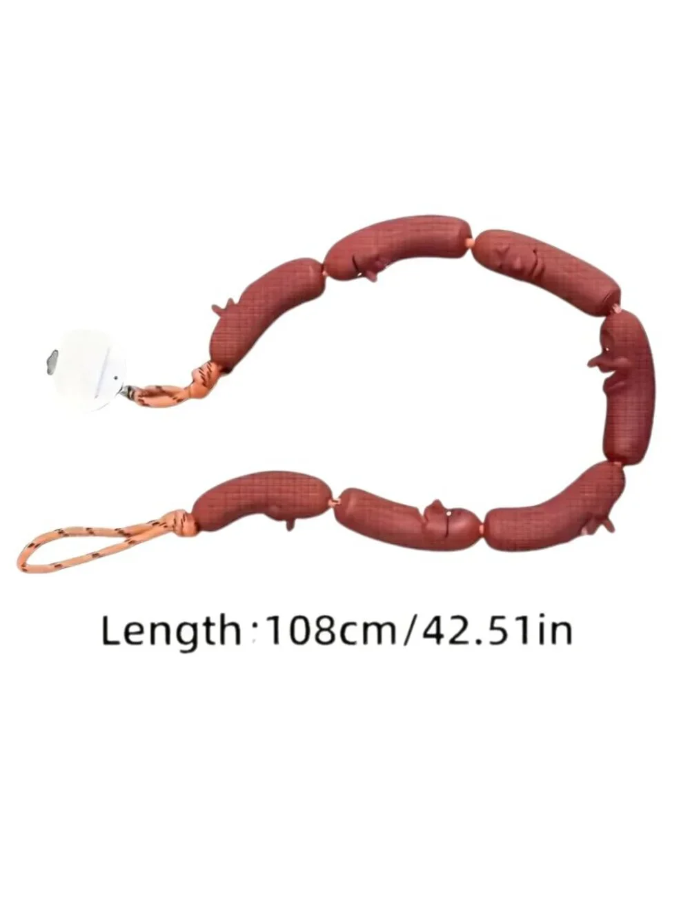 Novelty Hot Dog Sausage Dog Leash 42.5